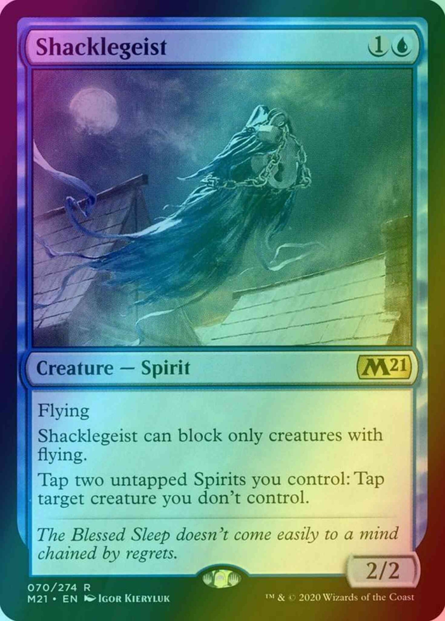 Shacklegeist [70] [Core Set 2021] [Foil]