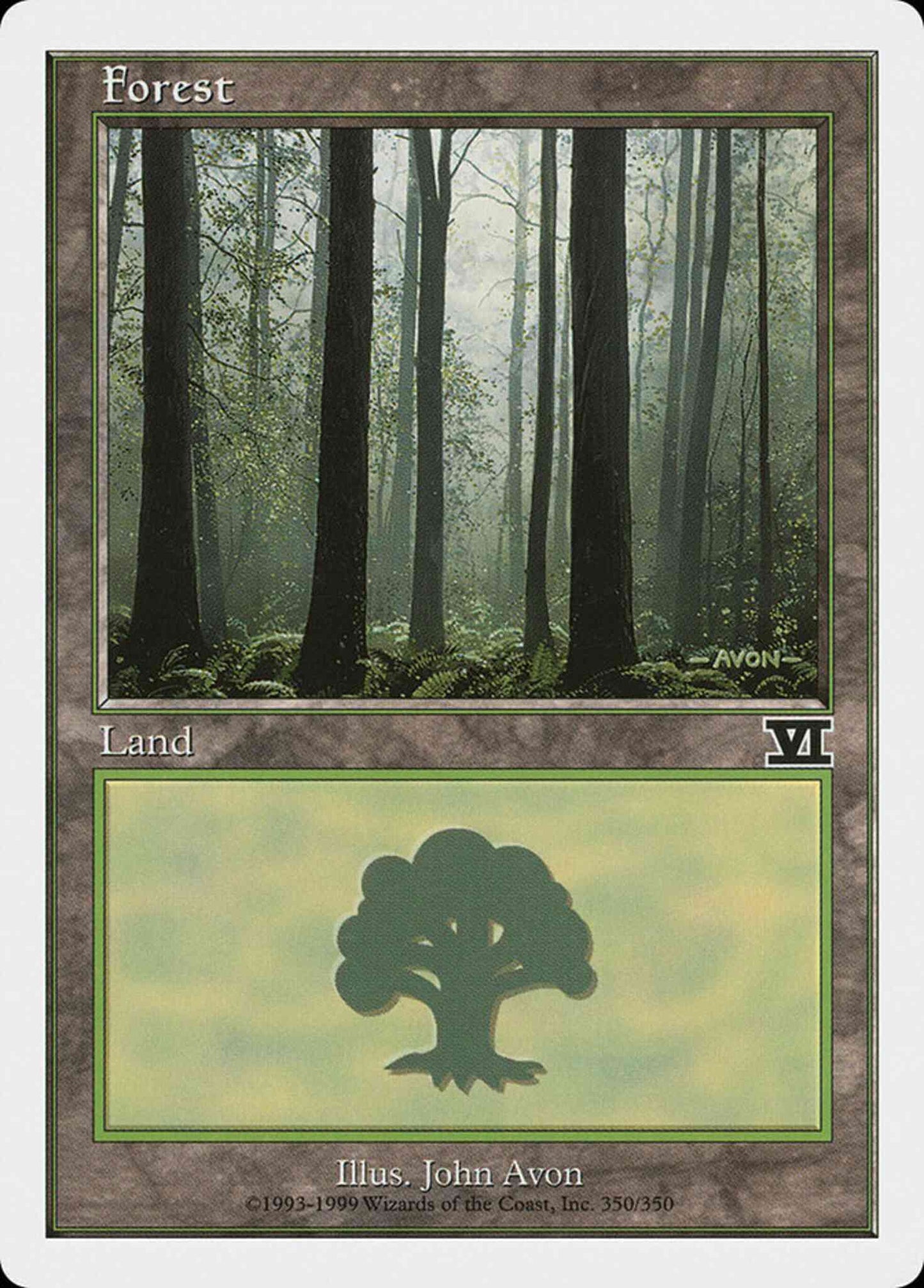Forest [350] [Classic Sixth Edition] [Non-Foil]