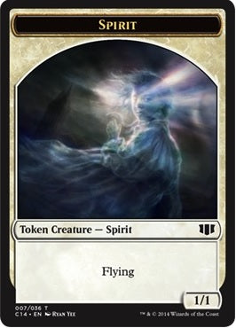 Soldier Token (06) // Spirit Token (07) [Commander 2014 Tokens] [Non-Foil]