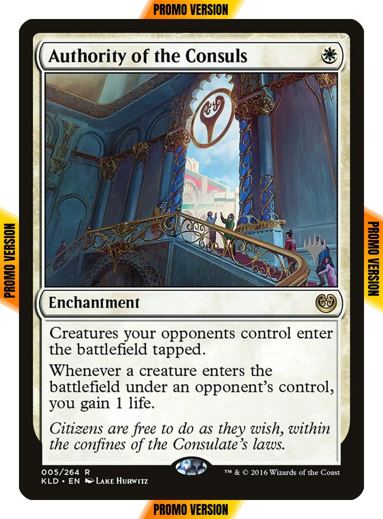 Authority of the Consuls [Promo Pack] [5p] [Kaladesh Promos] [Foil]