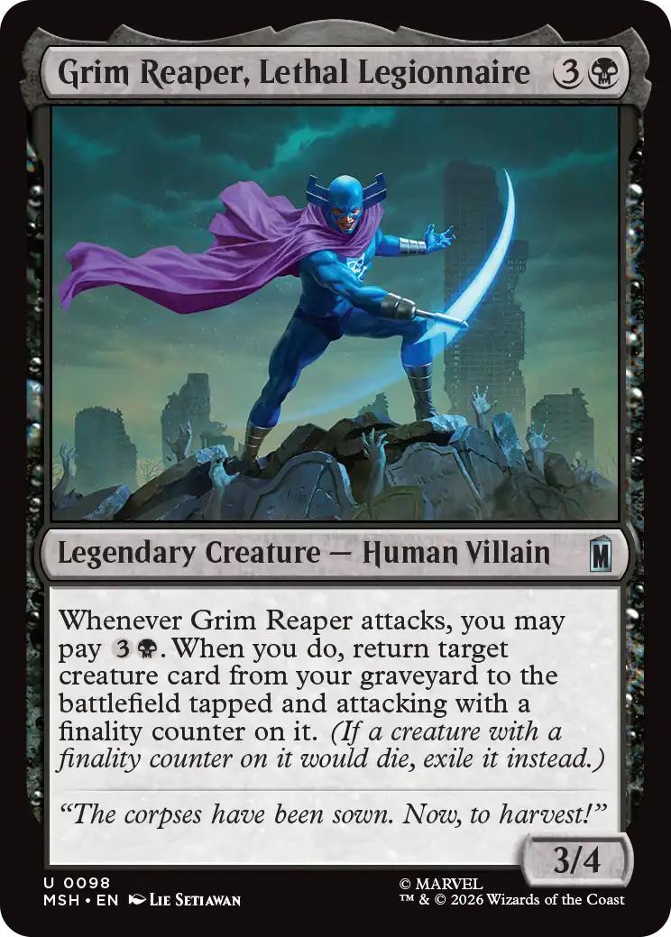 Grim Reaper, Lethal Legionnaire [98] [Marvel Super Heroes] [Non-Foil]
