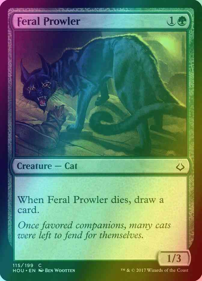 Feral Prowler [115] [Hour of Devastation] [Foil]