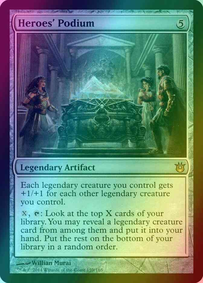 Heroes' Podium [159] [Born of the Gods] [Foil]