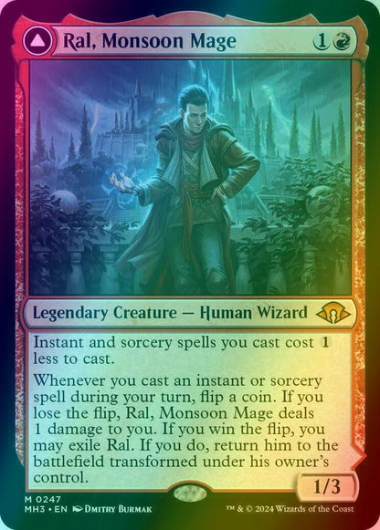 Ral, Monsoon Mage // Ral, Leyline Prodigy [247] [Modern Horizons 3] [Foil]