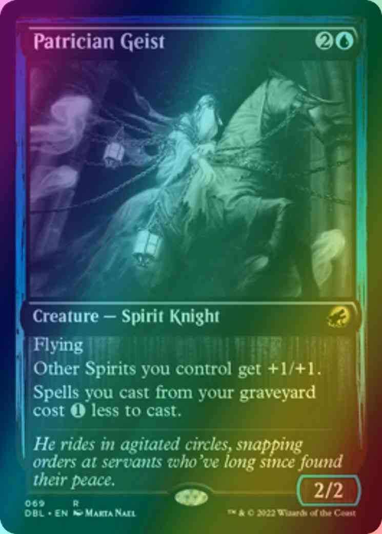 Patrician Geist [69] [Innistrad: Double Feature] [Foil]