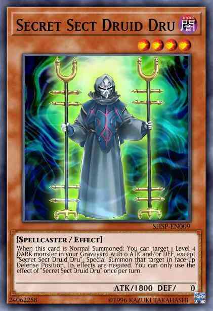 Secret Sect Druid Dru - MP14-EN133 - Common - 1st Edition