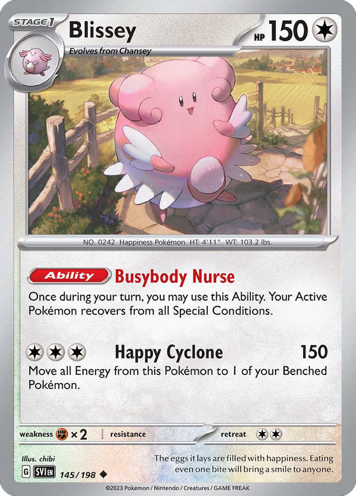 Blissey - 145/198 - Uncommon [sv01-145] [Non-Holo]