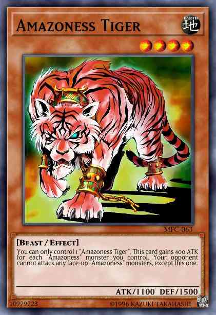 Amazoness Tiger - DR1-EN118 - Common - Unlimited