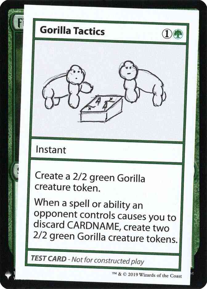 Gorilla Tactics - Symbol [76] [Mystery Booster Playtest Cards 2019] [Non-Foil]