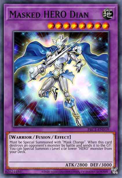 Masked HERO Dian - TOCH-EN046 - Rare - Unlimited