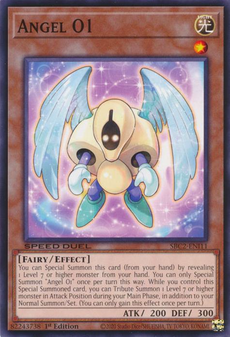 Angel O1 - SBC2-ENI11 - Common - 1st Edition