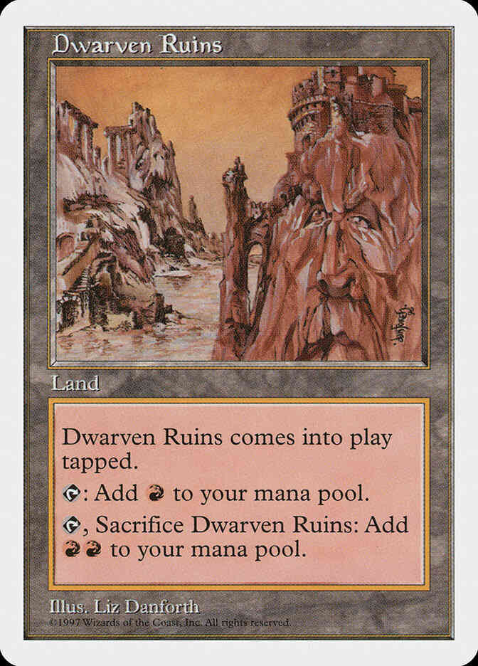 Dwarven Ruins [415] [Fifth Edition] [Non-Foil]