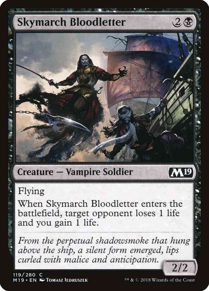 Skymarch Bloodletter [119] [Core Set 2019] [Non-Foil]
