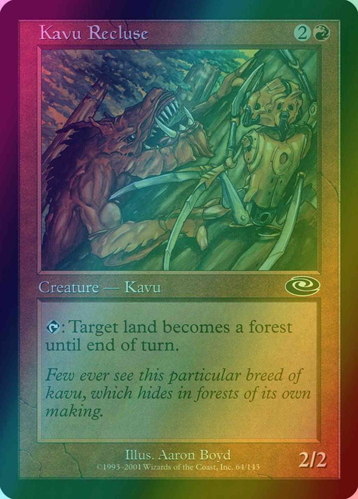 Kavu Recluse [64] [Planeshift] [Foil]