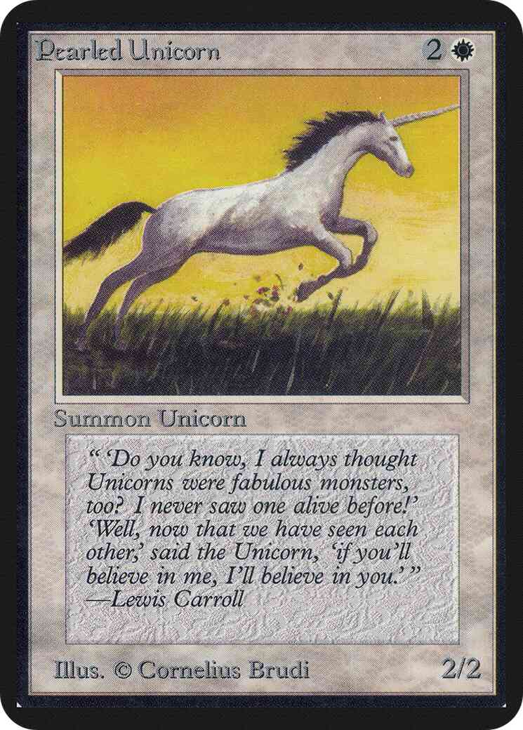 Pearled Unicorn [30] [Limited Edition Alpha] [Non-Foil]
