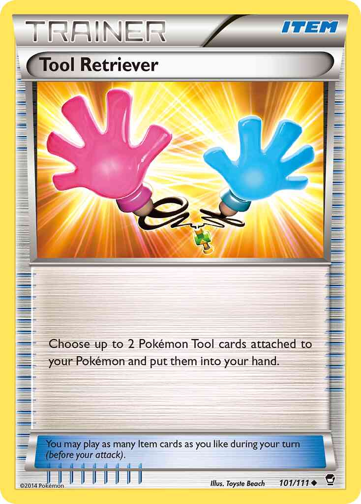 Tool Retriever - 101/111 - Uncommon [xy3-101] [Non-Holo]