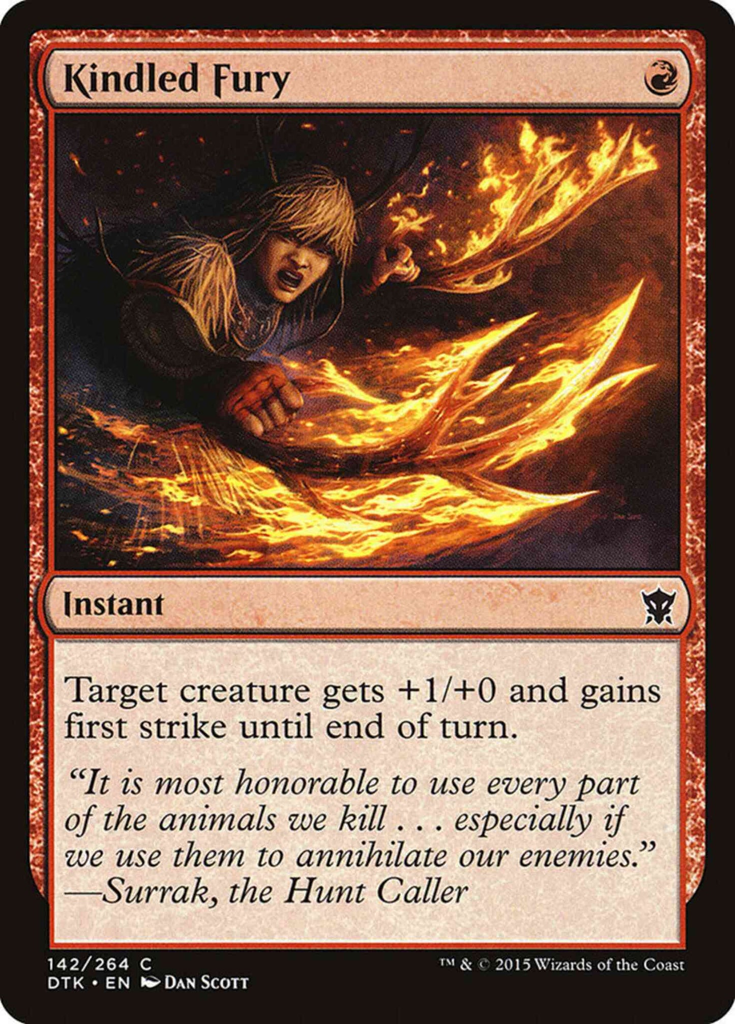 Kindled Fury [142] [Dragons Of Tarkir] [Non-Foil]