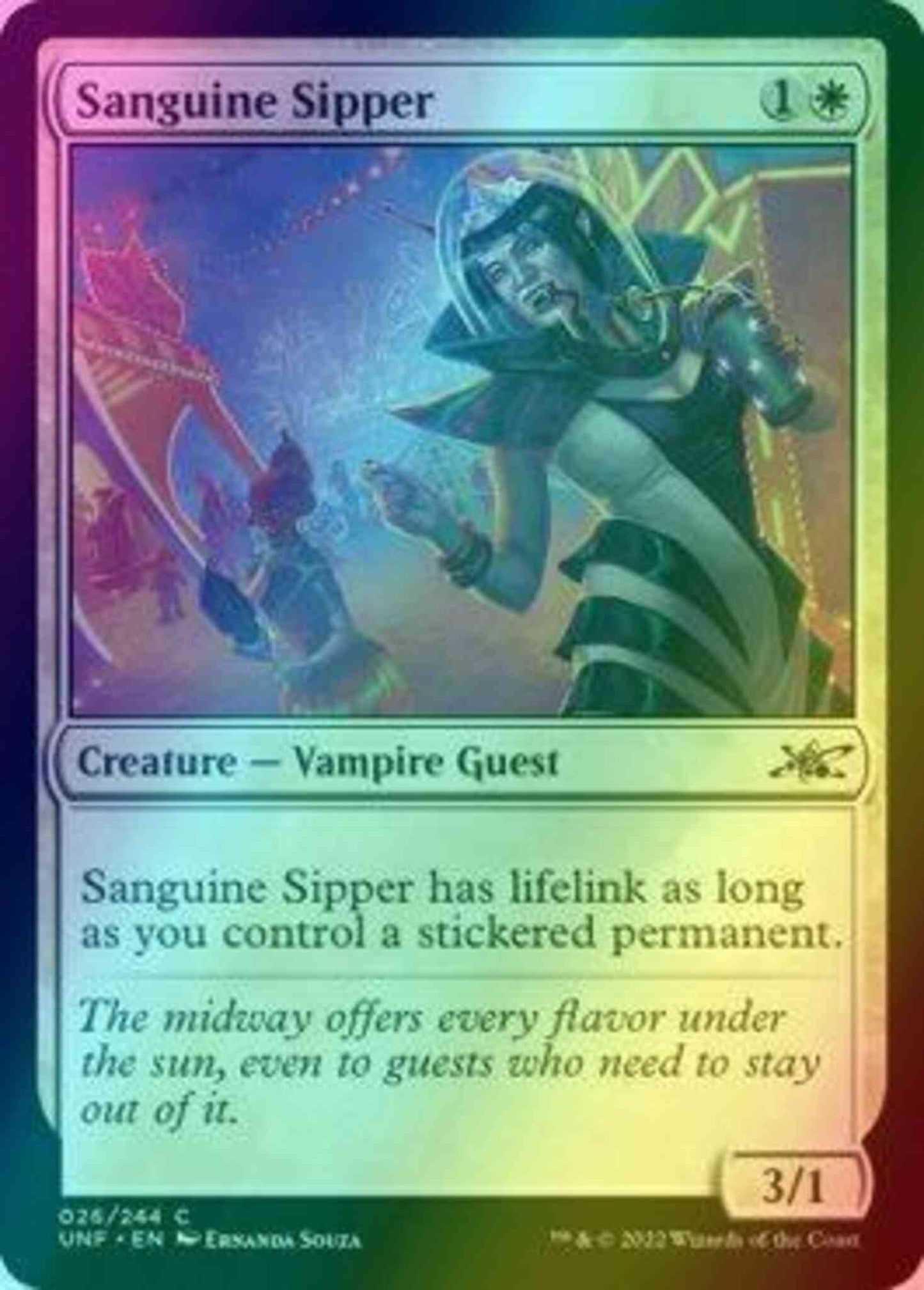 Sanguine Sipper [26] [Unfinity] [Foil]