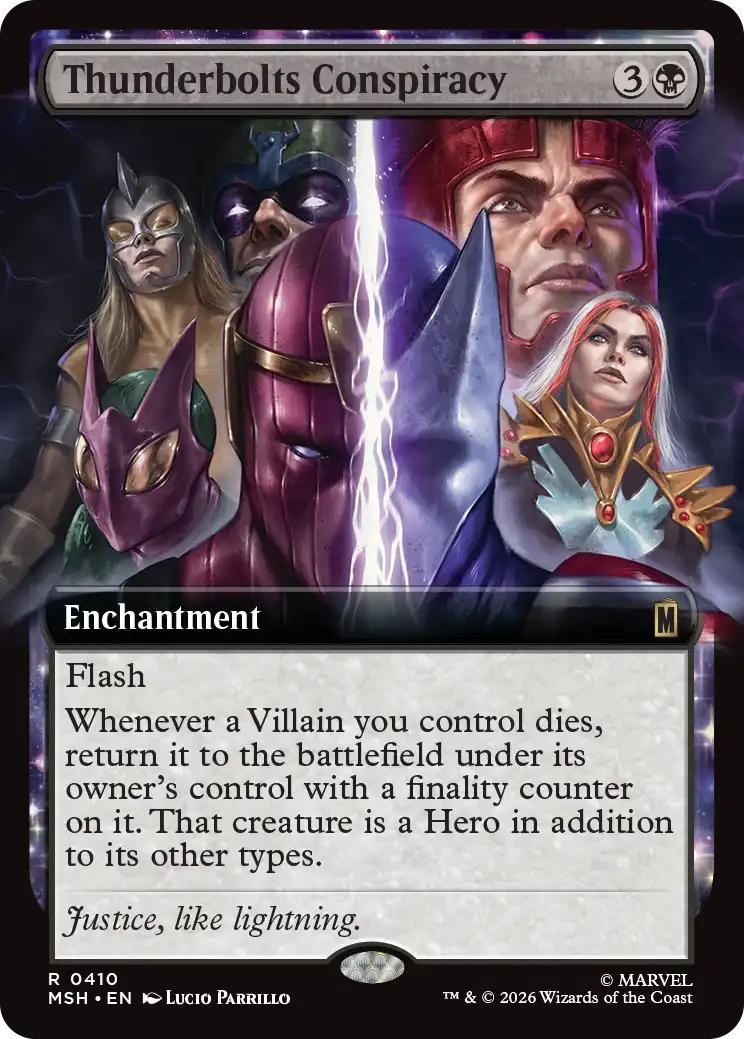 Thunderbolts Conspiracy [410] [Extended Art] [Marvel Super Heroes] [Non-Foil]