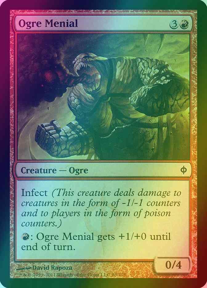 Ogre Menial [89] [New Phyrexia] [Foil]