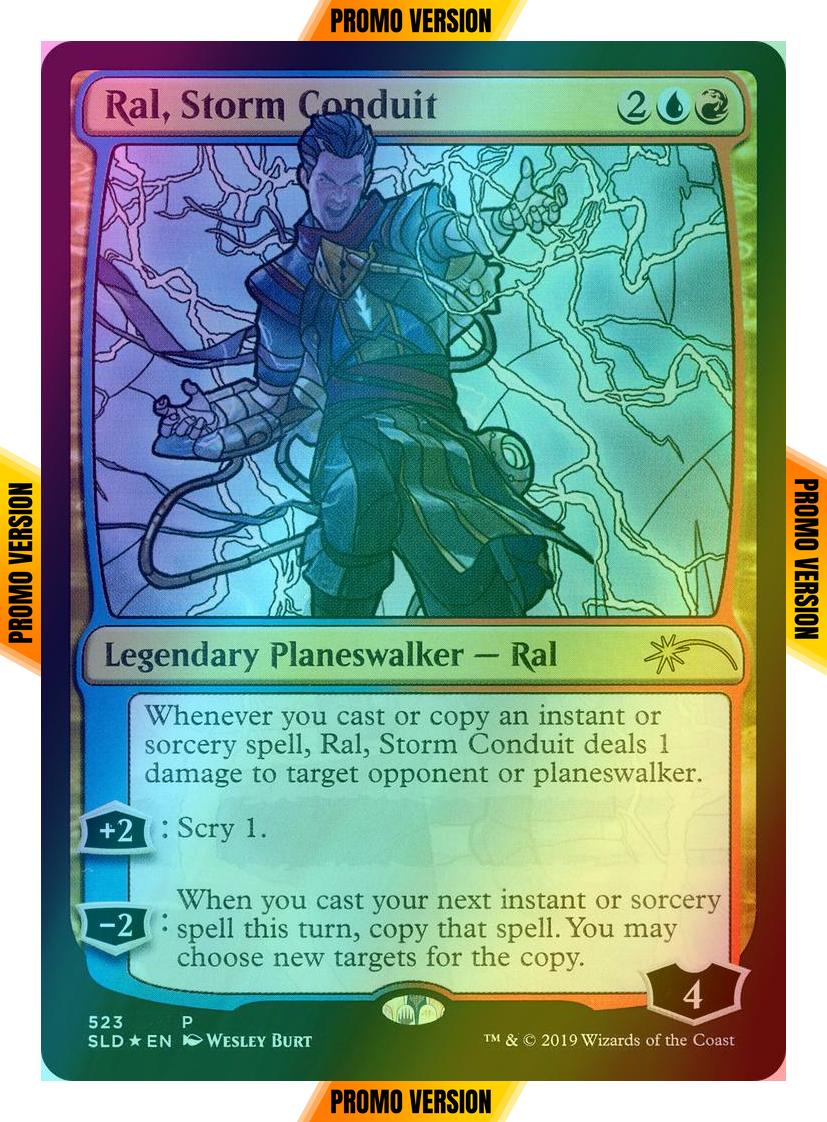 Ral, Storm Conduit [0523] [Stained Glass] [Secret Lair Drop] [Foil]