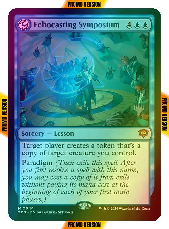 Echocasting Symposium [44p] [Promo Pack] [Secrets of Strixhaven Promos] [Foil]