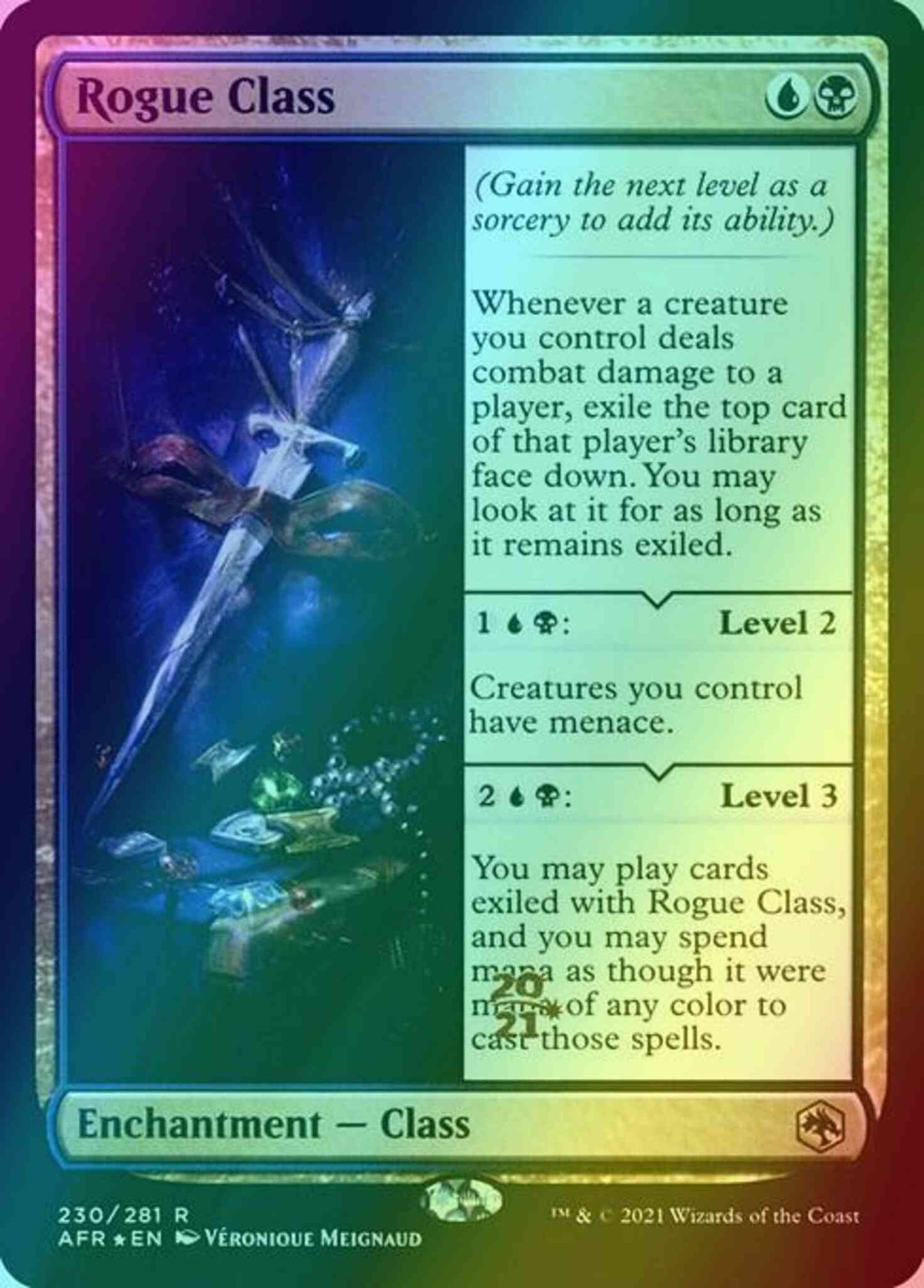 Rogue Class [Prerelease] [230s] [Adventures in the Forgotten Realms Promos] [Foil]