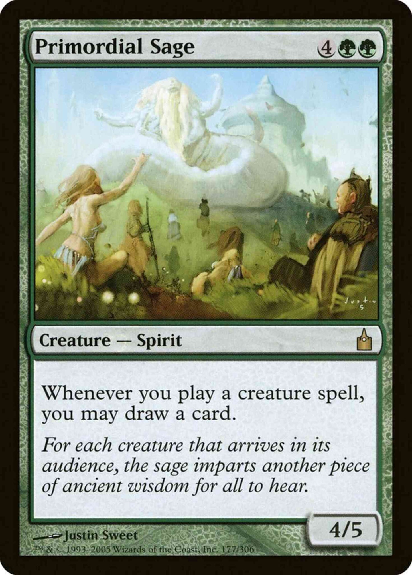 Primordial Sage [177] [Ravnica City Of Guilds] [Non-Foil]