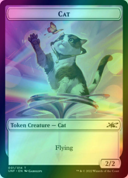 Balloon Token (07) // Cat Token (01) [Unfinity: Tokens] [Foil]