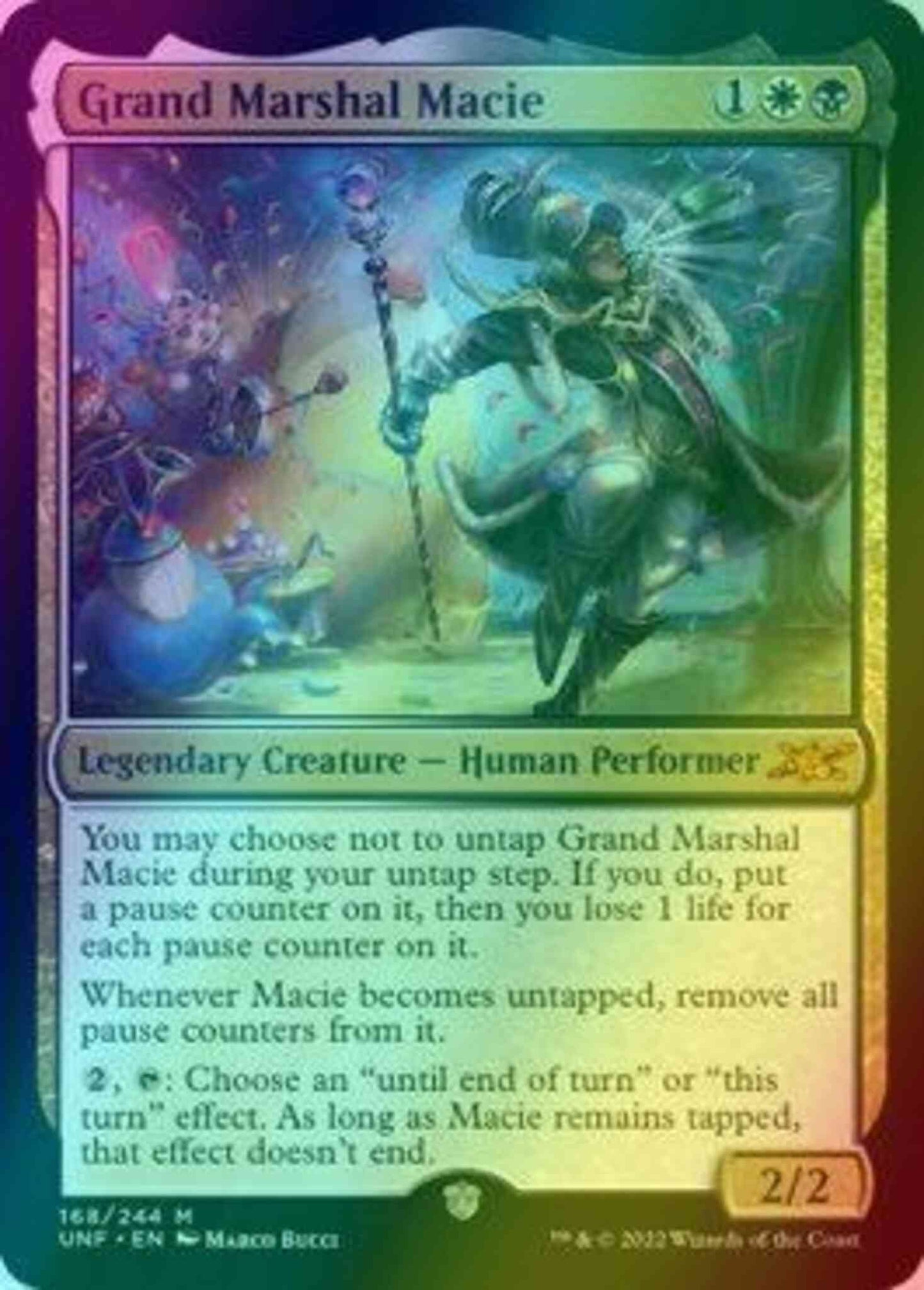 Grand Marshal Macie [168] [Unfinity] [Foil]