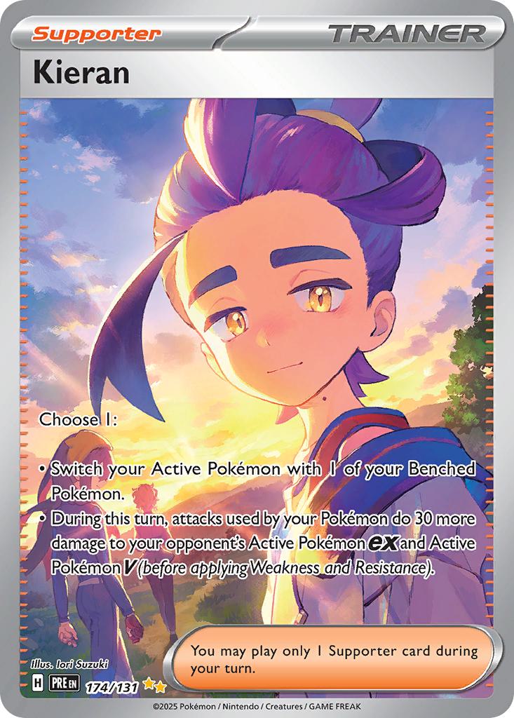 Kieran - 174/131 - Special Illustration Rare [sv085-174] [Ultra]