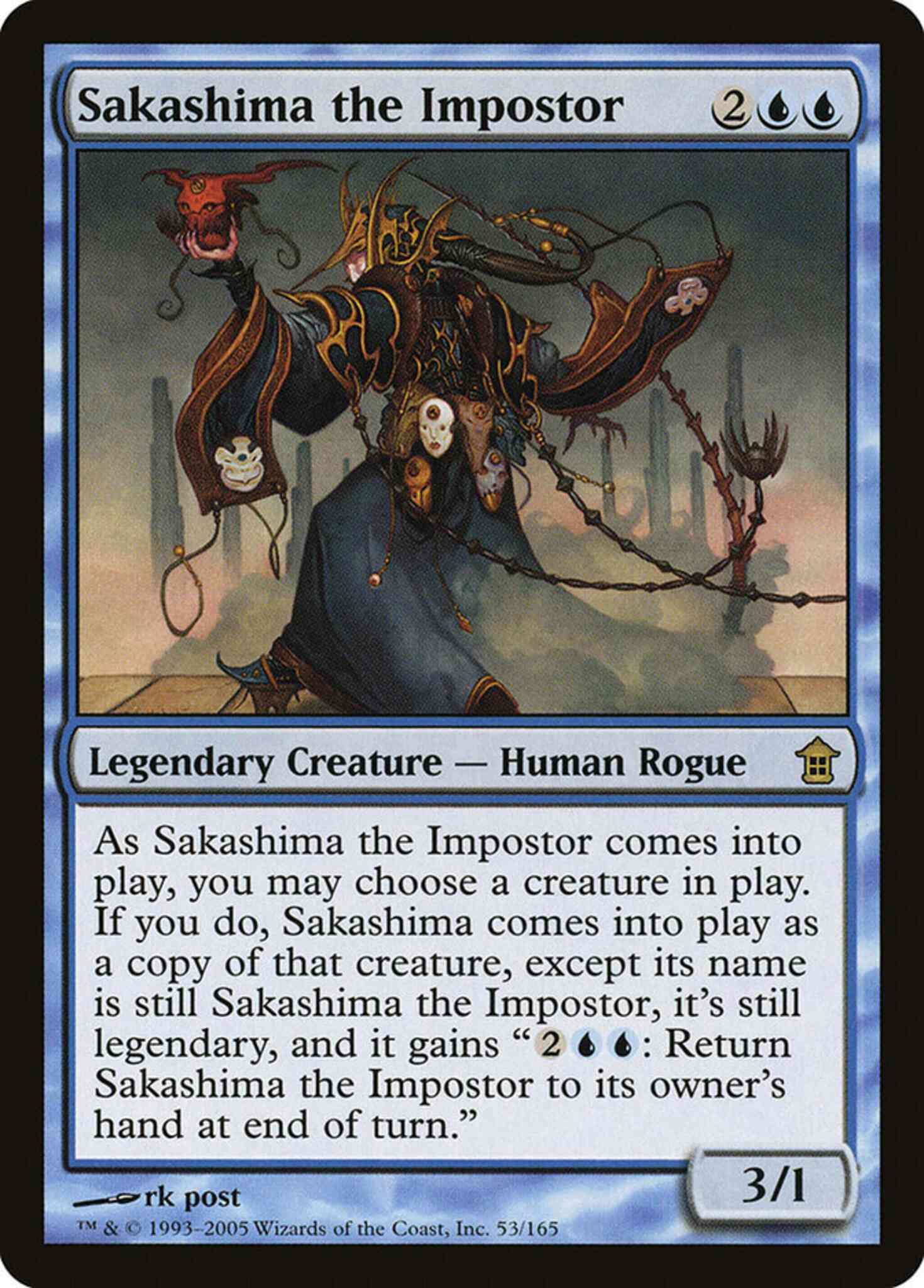 Sakashima the Impostor [53] [Saviors of Kamigawa] [Non-Foil