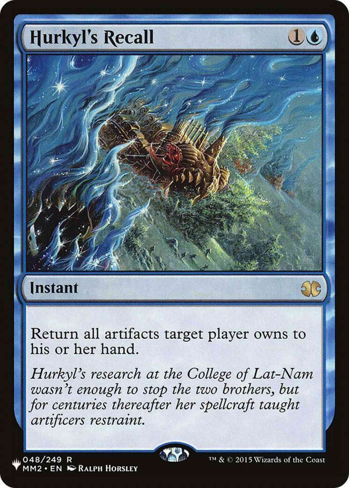 Hurkyl's Recall [MM2-48] [The List] [Non-Foil]