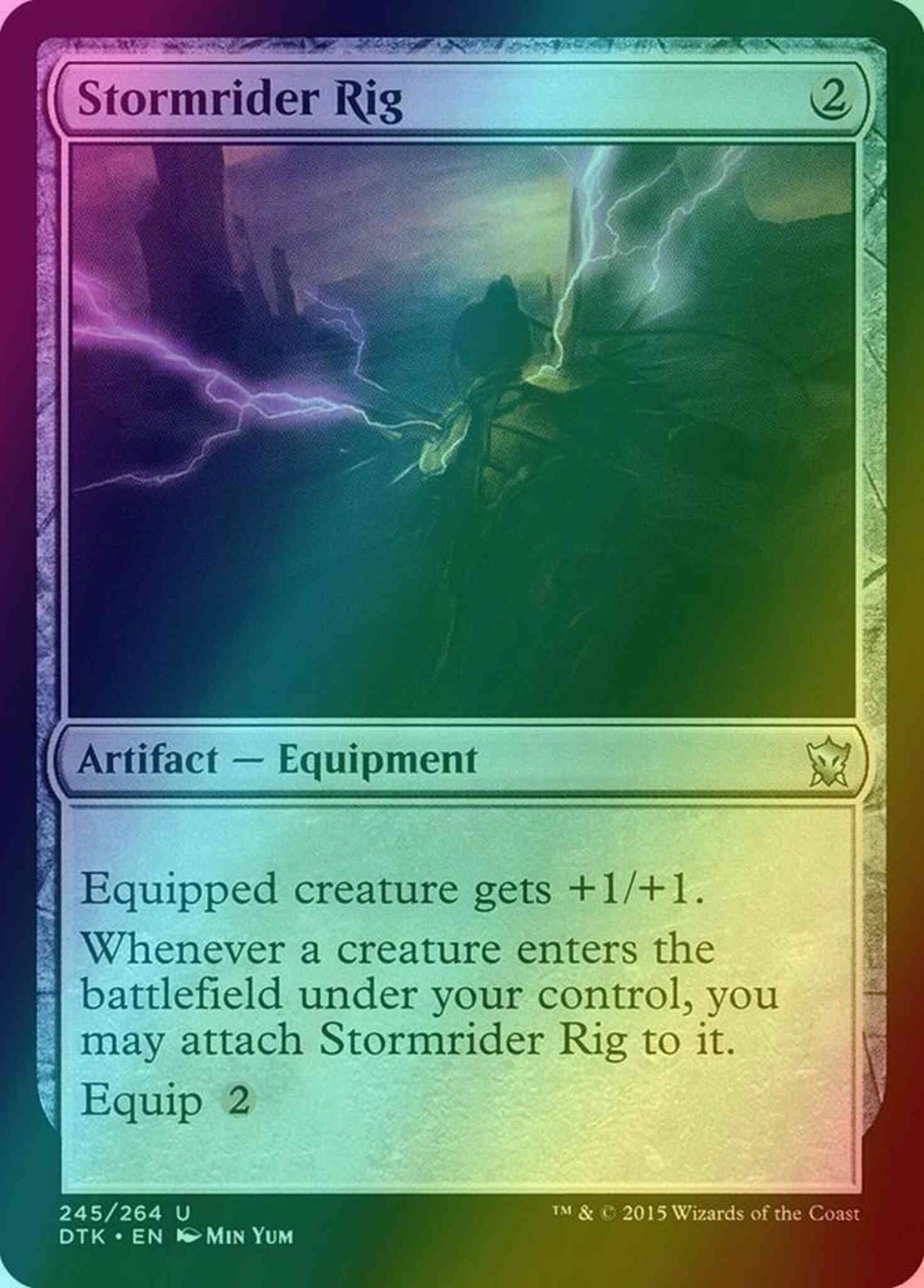 Stormrider Rig [245] [Dragons Of Tarkir] [Foil]