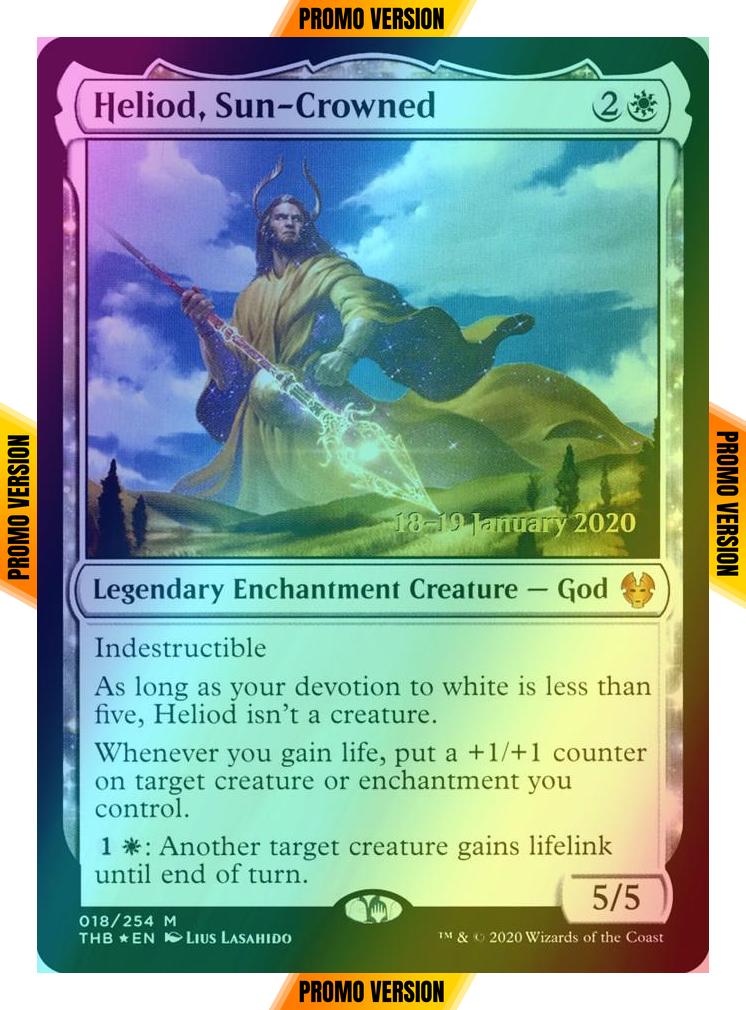 Heliod, Sun-Crowned [18s] [Theros Beyond Death Promos] [Foil]