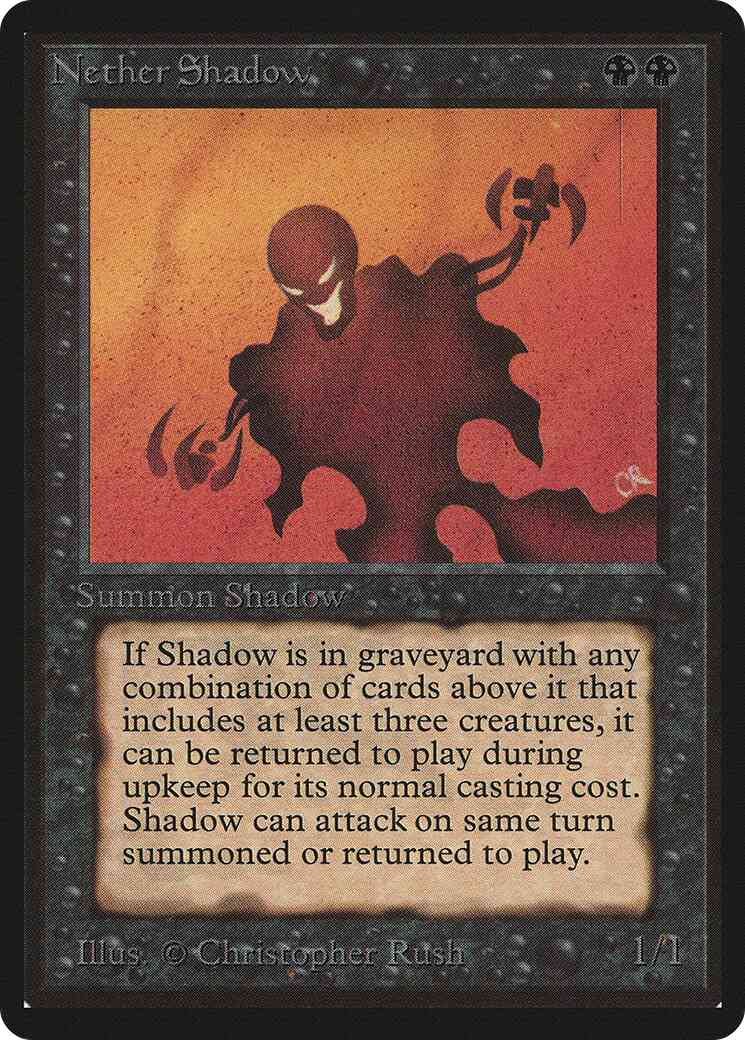 Nether Shadow [117] [Limited Edition Beta] [Non-Foil]