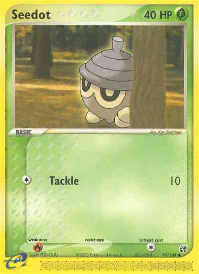 Seedot - 77/100 - Common [ex2-77] [Non-Holo]