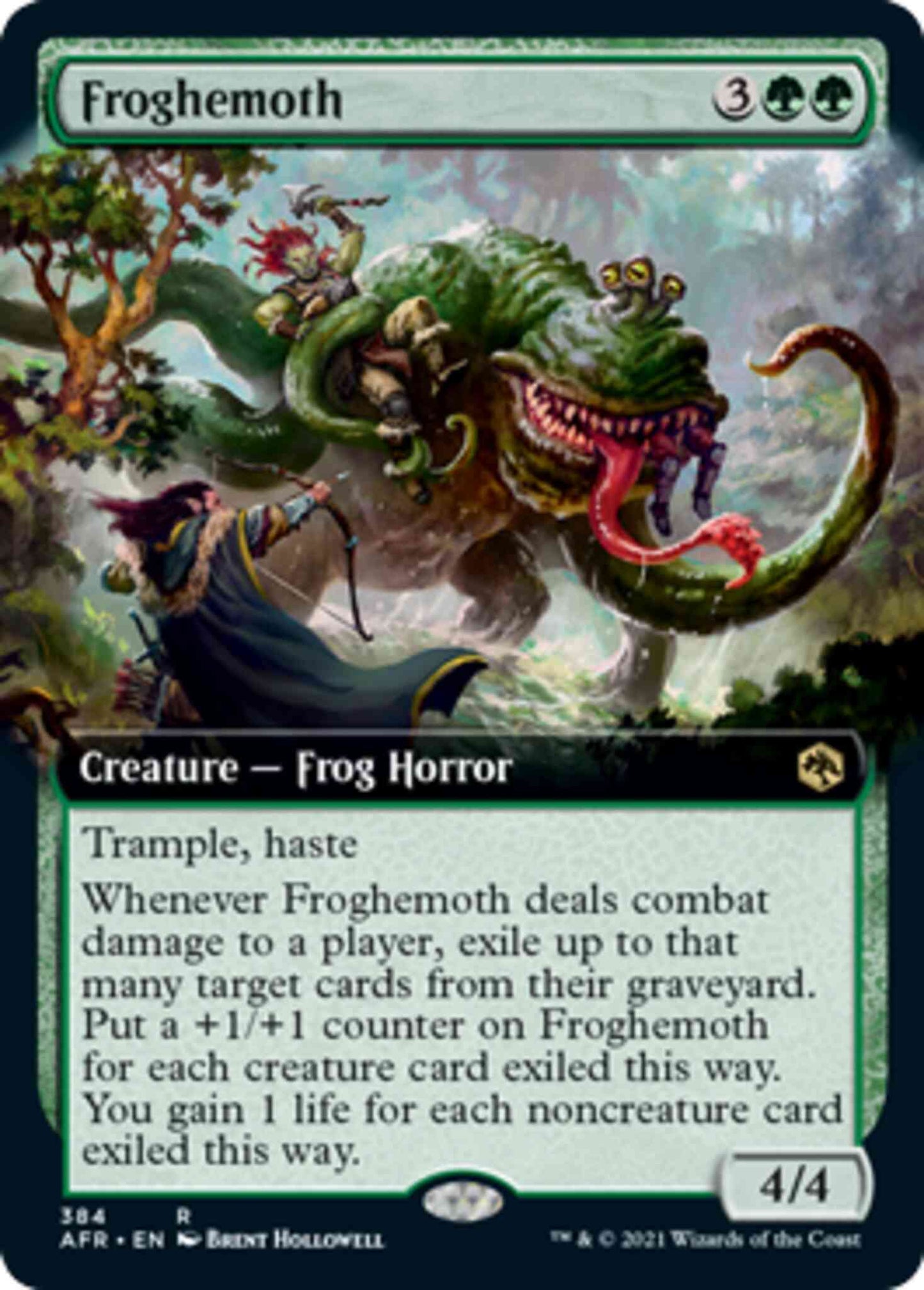 Froghemoth [384] [Extended Art] [Adventures in the Forgotten Realms] [Non-Foil]
