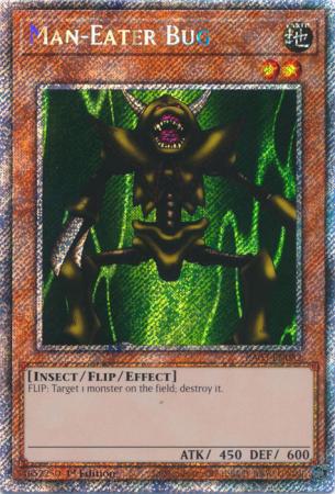 Man-Eater Bug - RA03-EN082 - Platinum Secret Rare - 1st Edition