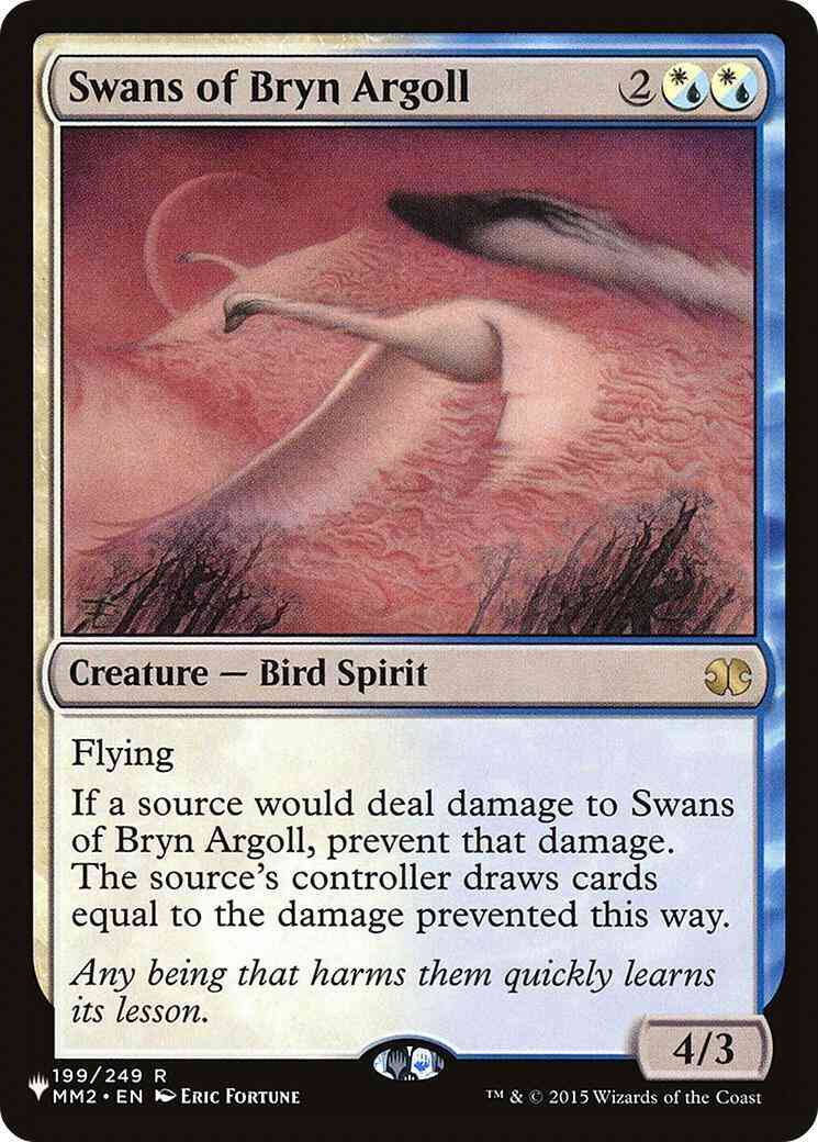 Swans of Bryn Argoll [MM2-199] [The List] [Non-Foil]