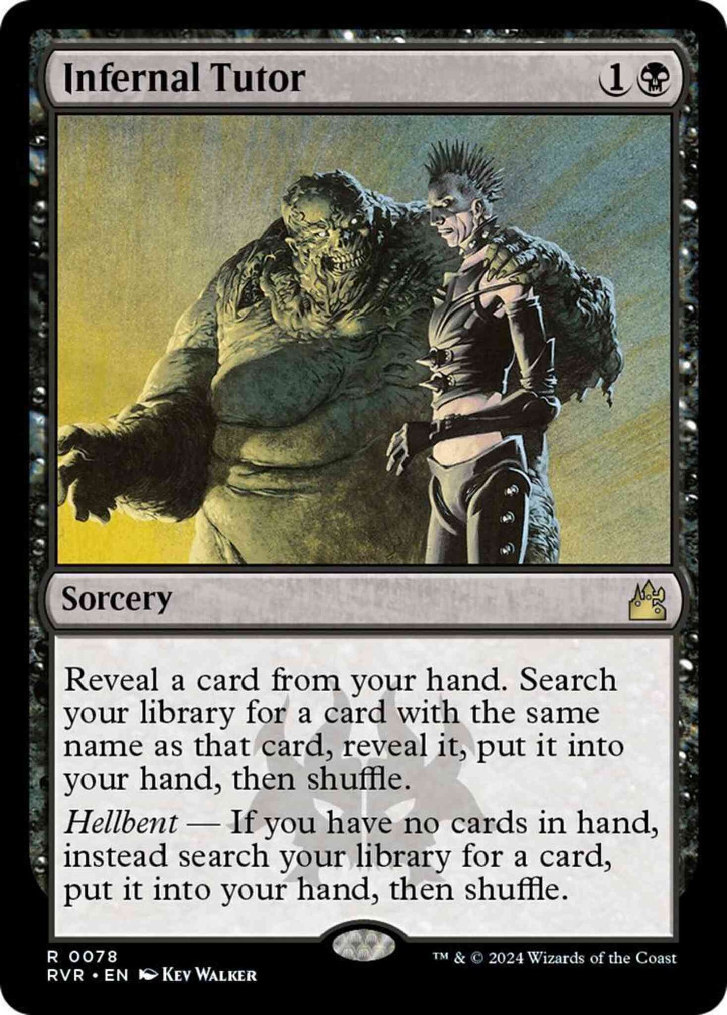 Infernal Tutor [78] [Ravnica Remastered] [Non-Foil]
