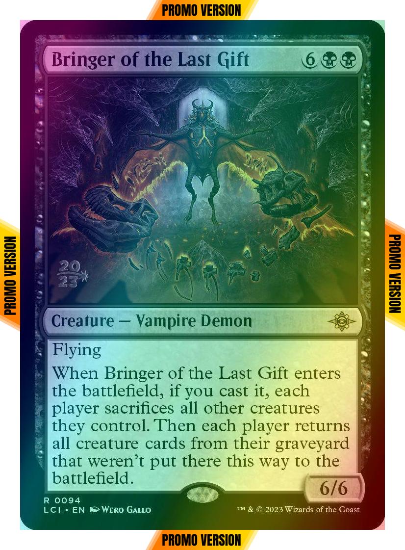 Bringer of the Last Gift [94s] [Prerelease] [The Lost Caverns of Ixalan: Promos] [Foil]