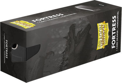 Dragon Shield Fortress Card Drawers - 1 Row - 435+ - Black