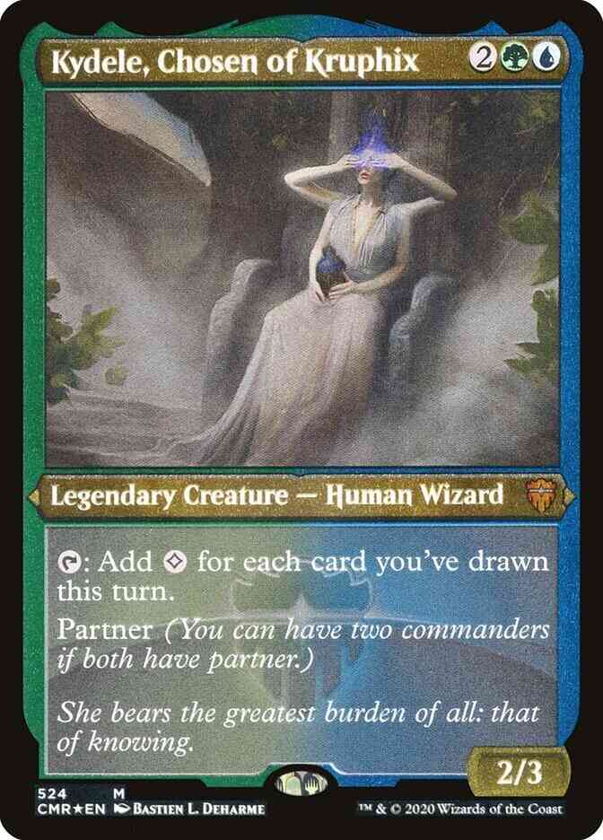 Kydele, Chosen of Kruphix [524] [Commander Legends] [Etched Foil]