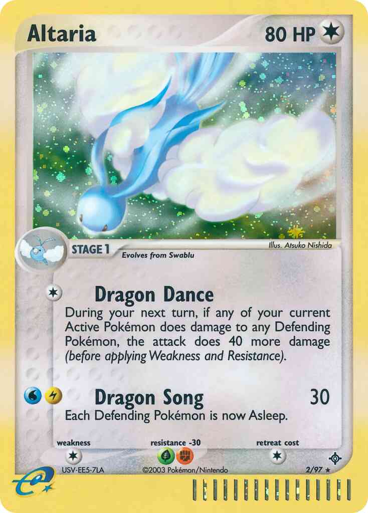 Altaria - 2/97 - Rare Holo [ex3-2] [Reverse Holo]