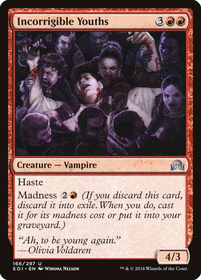 Incorrigible Youths [166] [Shadows over Innistrad] [Non-Foil]
