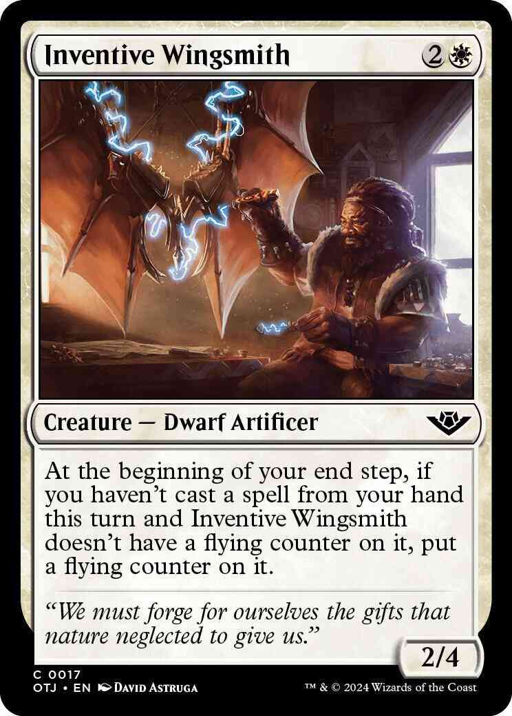 Inventive Wingsmith [17] [Outlaws of Thunder Junction] [Non-Foil]
