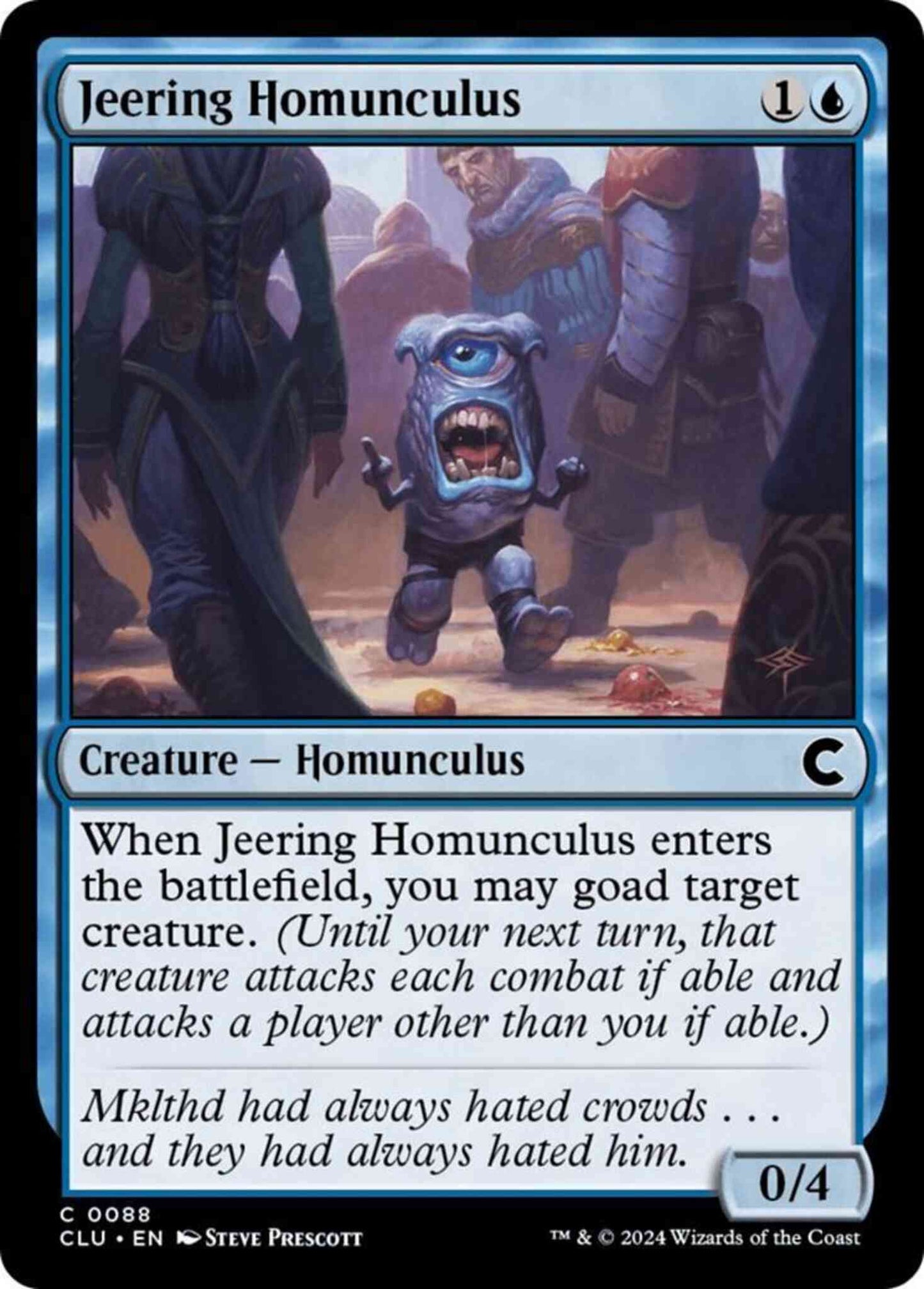 Jeering Homunculus [88] [Ravnica: Clue Edition] [Non-Foil]