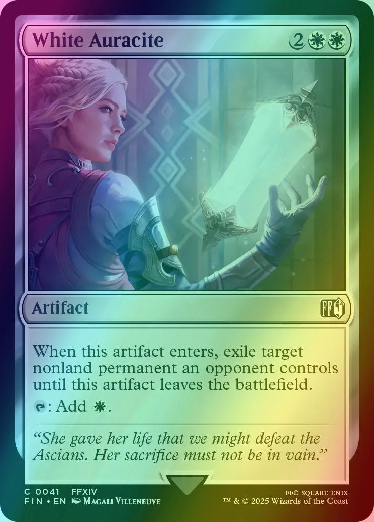 White Auracite [41] [FINAL FANTASY] [Foil]