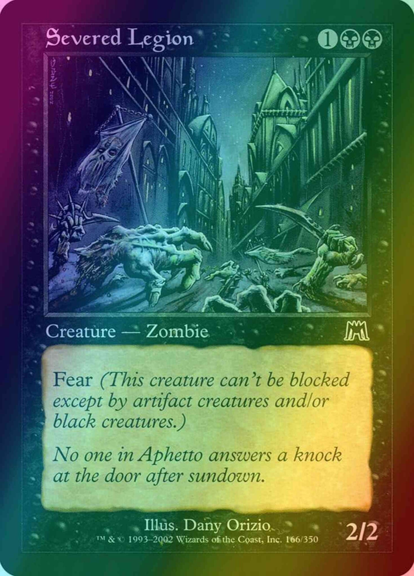 Severed Legion [166] [Onslaught] [Foil]